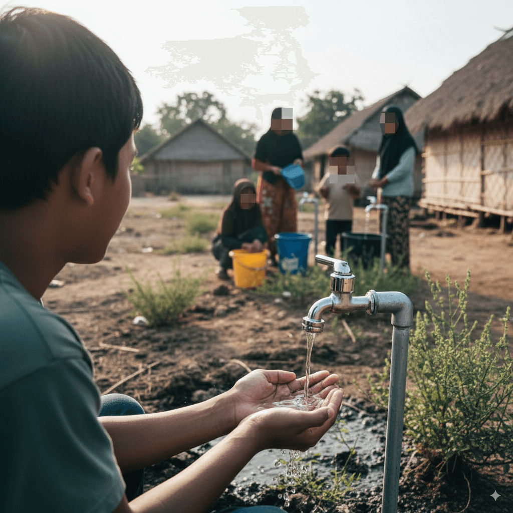 Air Bersih untuk Desa Sukamaju, NTT